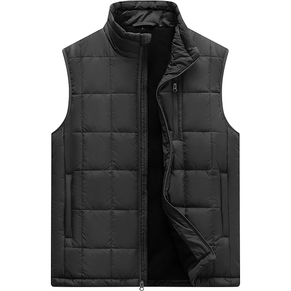 Outdoor Ventures Men's Full-Zip Polar Fleece Vest Outerwear